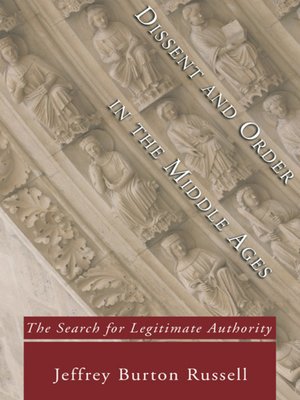 cover image of Dissent and Order in the Middle Ages